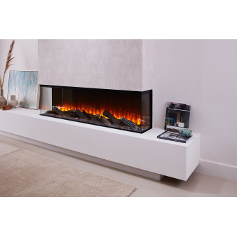 Трехсторонний электрокамин British Fires New Forest 1600 with Signature logs Трехсторонний электрокамин British Fires New Forest 1600 with Signature logs