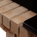 Электрокамин Stone Brick 26 AO с очагом Helios 26 3D Электрокамин Stone Brick 26 AO с очагом Helios 26 3D