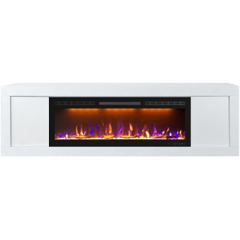 Электрокамин Concord белый с очагом Crystal 50 RF Электрокамин Concord белый с очагом Crystal 50 RF