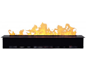 Электрокамин Cassette 1200 3D Black Panel