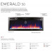 Линейный электрокамин Emerald 50